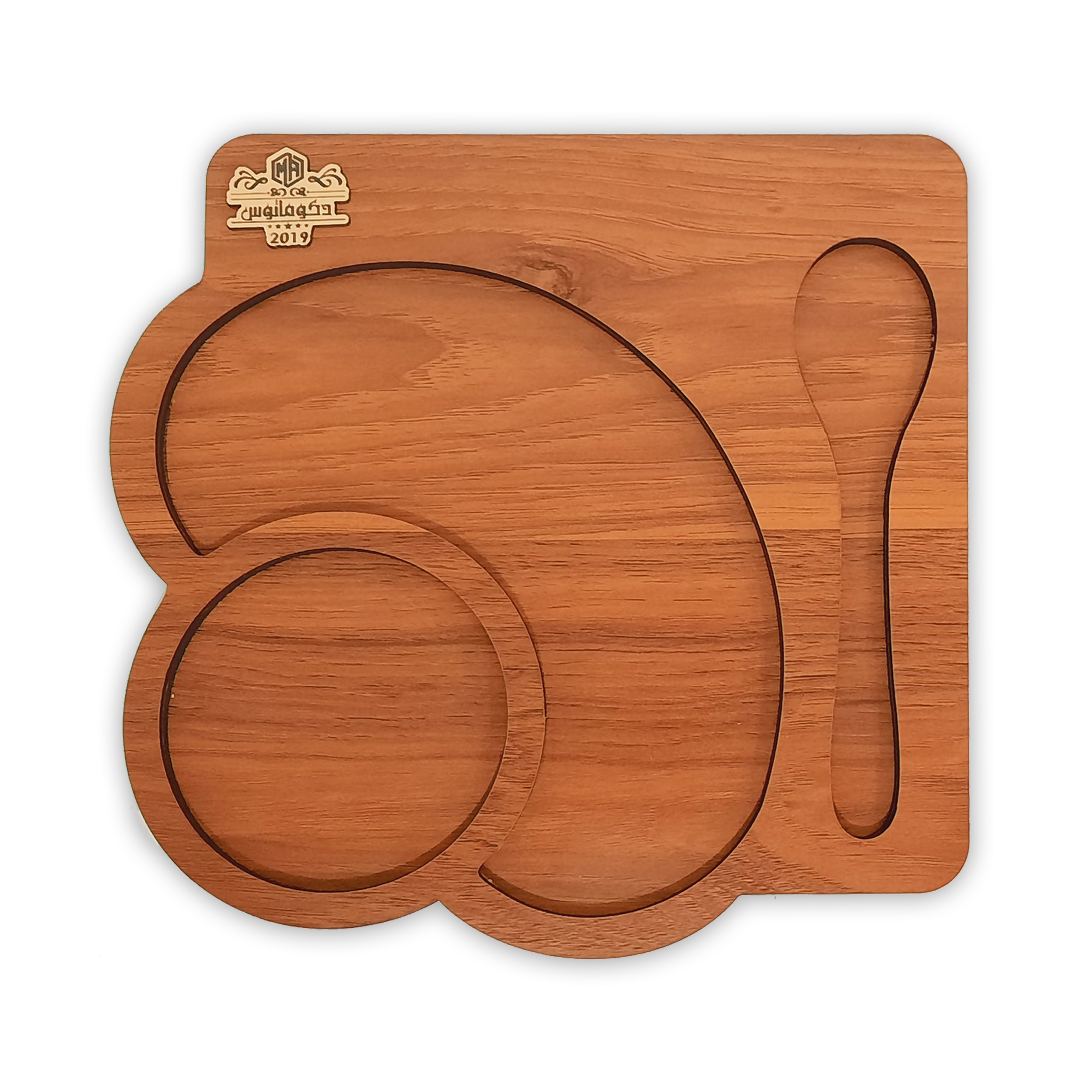 سینی سرو پذیرایی دکوماتوس طرح کافی کد zl5